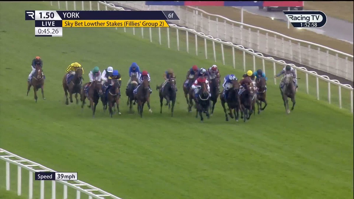 Libertango is delivered perfectly to strike in the £250,000 Group 2 Sky Bet Lowther Stakes! York Racecourse Billy Loughnane | George Boughey Racing