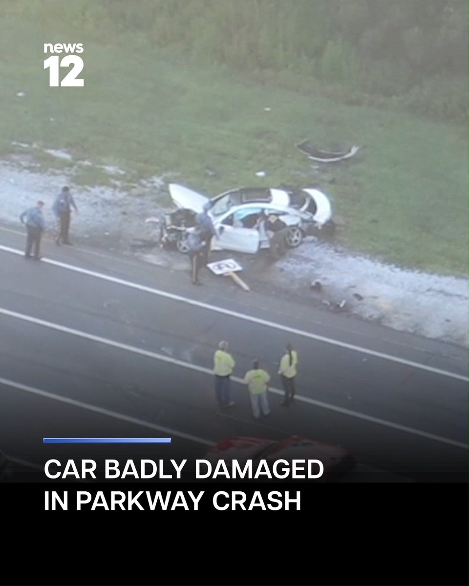#TrafficAlert: A crash involving an overturned vehicle happened on the northbound side of the parkway in #Clark just south of Exit 136. -