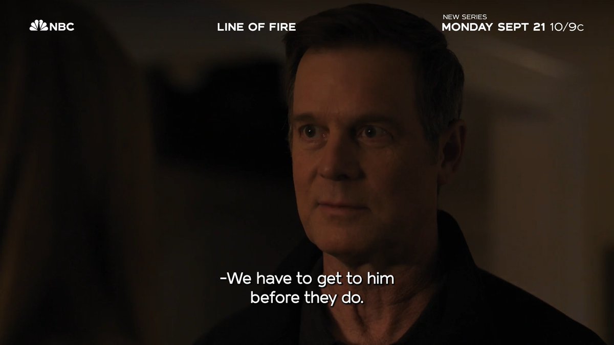 Every case hits home. #LineOfFire premieres September 21 on NBC and next day on Peacock.