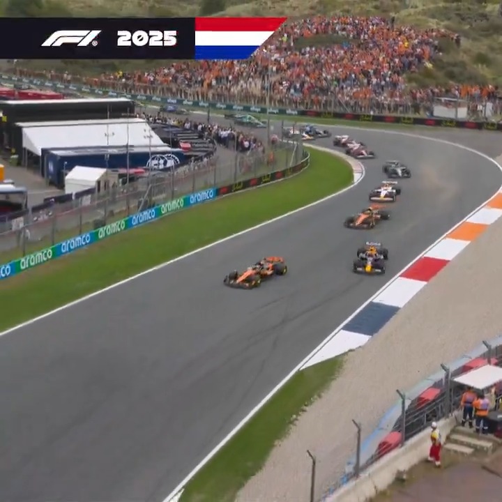 Brave move, brilliant save 🤯 Max doing Max things 💪 #F1 #DutchGP