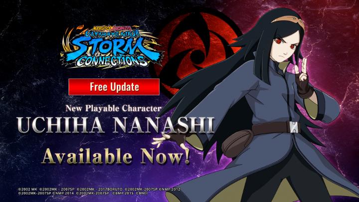Uchiha Nanashi is now available in NARUTO X BORUTO Ultimate Ninja STORM CONNECTIONS via a FREE UPDATE! Unleash the power of the Uchiha clan and the Mangekyō Sharingan TODAY! #NARUTO #NSC #UltimateNinjaStorm