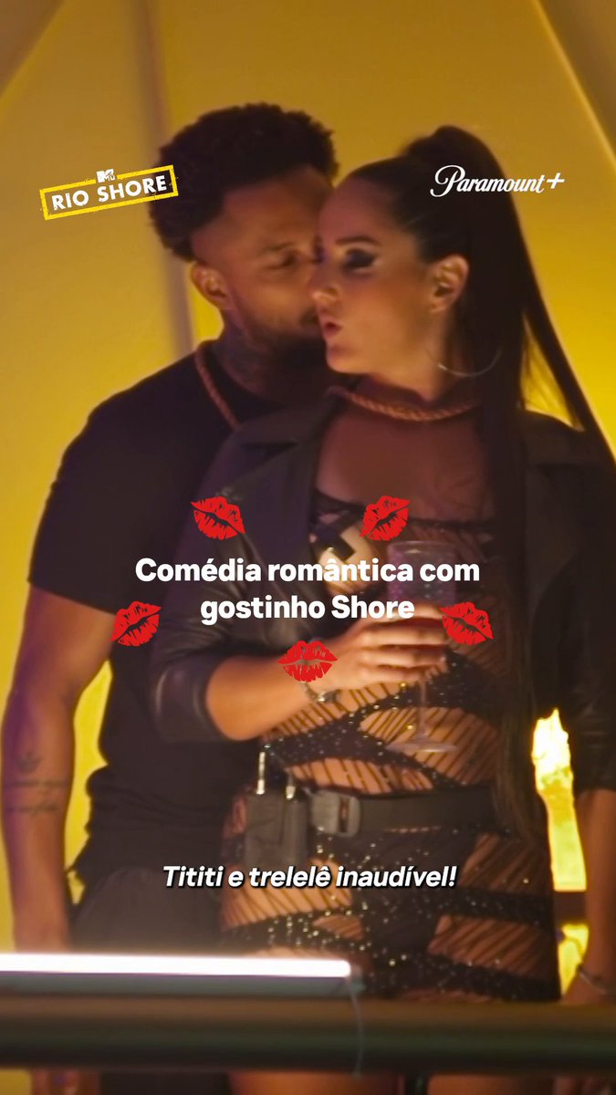 Deu até tela azul no @patricksalles94 quando viu a @daydakar 🥵 Assista #RioShore no Paramount+ Brasil