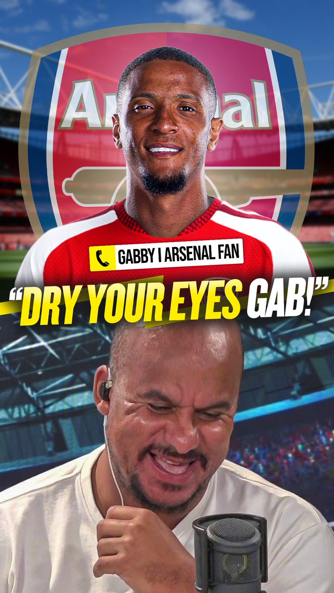 🎶 "Dry your eyes Gab!" 😂 "There's plenty more fish in the sea!" Gabby the Arsenal fan taunts Gabby Agbonlahor after Enzri Konsa agreed to join Arsenal