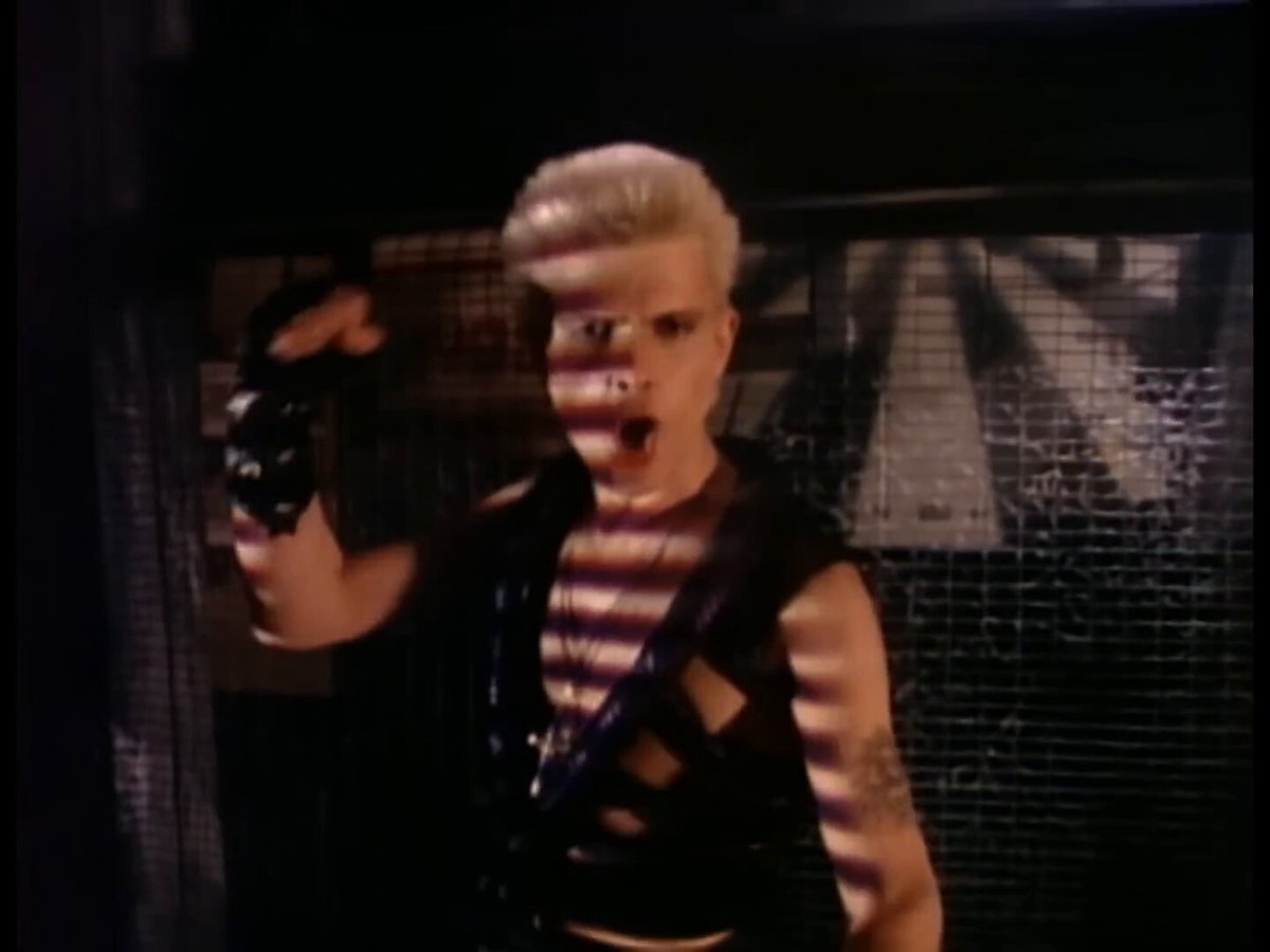"Dancing with Myself" was originally recorded in 1980 by Generation X, Billy Idol's punk band with bassist Tony James, who co-wrote the song with Idol. Released as a single in the UK, the raw, guitar-driven original peaked at No. 62 on the UK Singles Chart. After Generation X disbanded in 1981, Billy Idol re-recorded the song with producer Keith Forsey. The new version was first released on the EP Don't Stop in 1981 before being included on his 1982 self-titled debut album. Boosted by heavy MTV exposure, the song helped establish Idol as a solo artist in the United States and became one of his signature songs, reaching No. 27 on Billboard's Hot Dance Club Play chart.