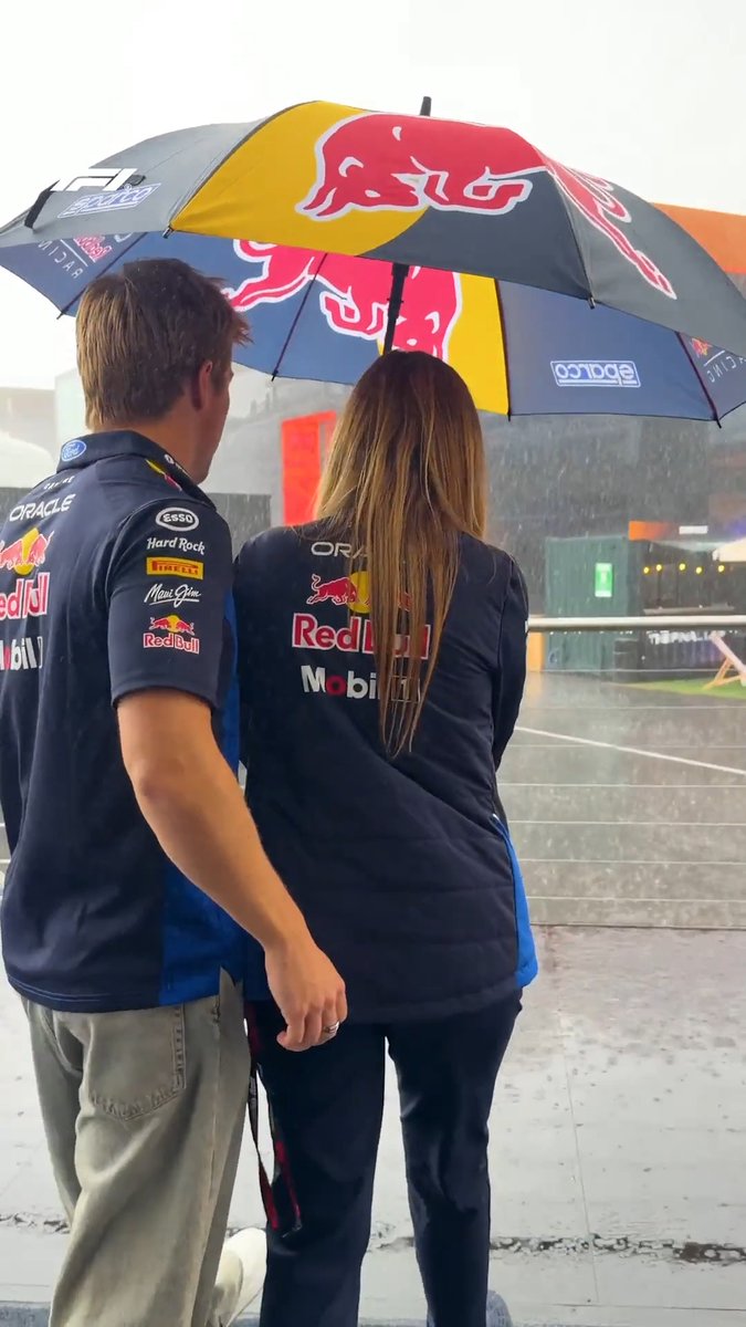 We got us some rain! ☔️ #F1 #DutchGP