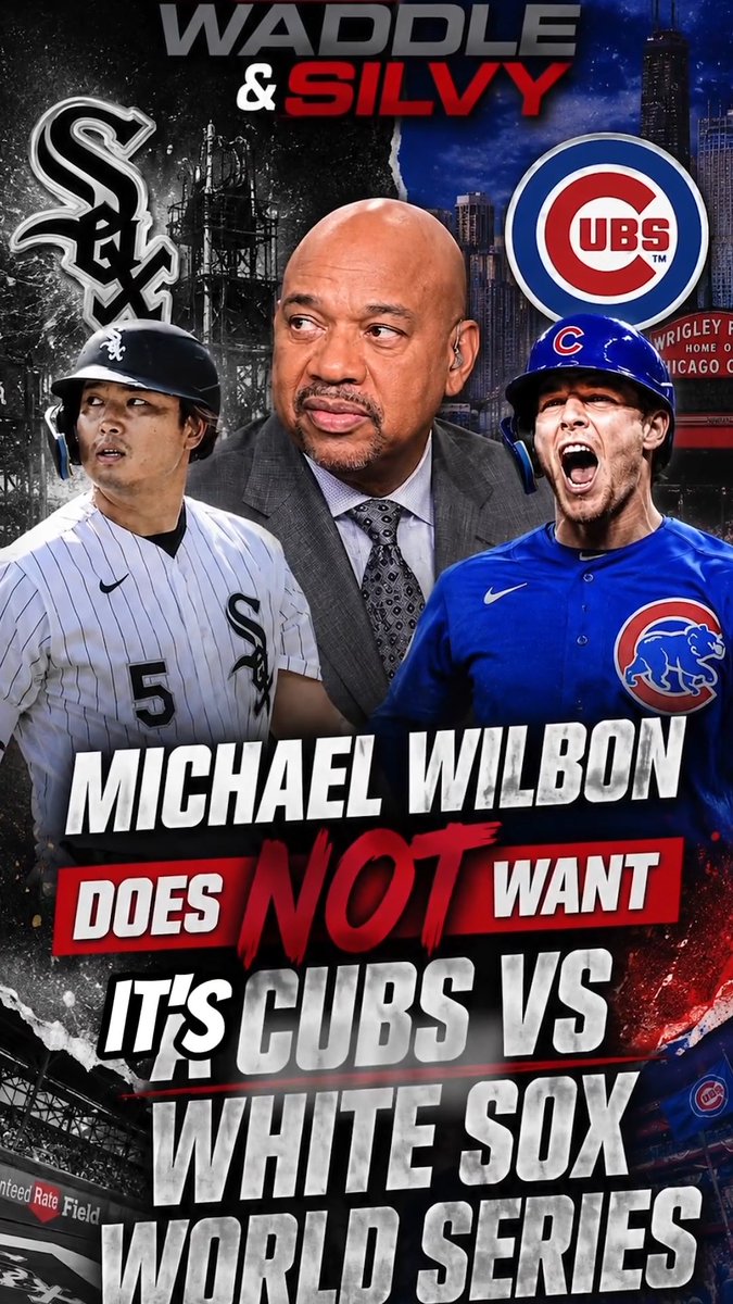 Would you want a Cubs vs White Sox World Series? Michael Wilbon wants no part of an ALL Chicago World Series. ❌ #cubs #whitesox #chicago #mlb