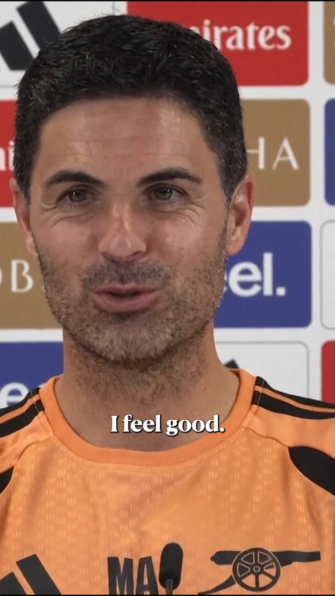 "I'm more excited and hungrier than ever." 🔥 Mikel Arteta is raring to go ahead of Arsenal's Premier League opener 🍿