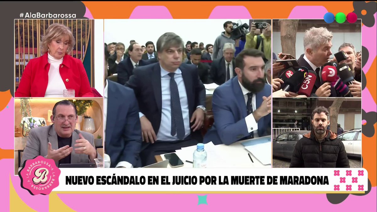 Escándalo en el juicio de Maradona 💬 PAULO KABLAN con los detalles #ALaBarbarossa ahora por Telefe