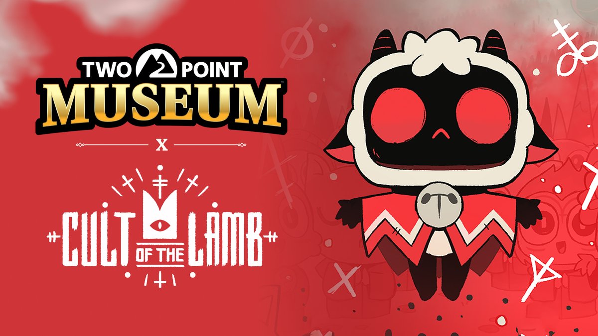 Something strange is afoot in Two Point Museum... The Cult of the Lamb rift has just opened! 🐑 Are you ready to lead?