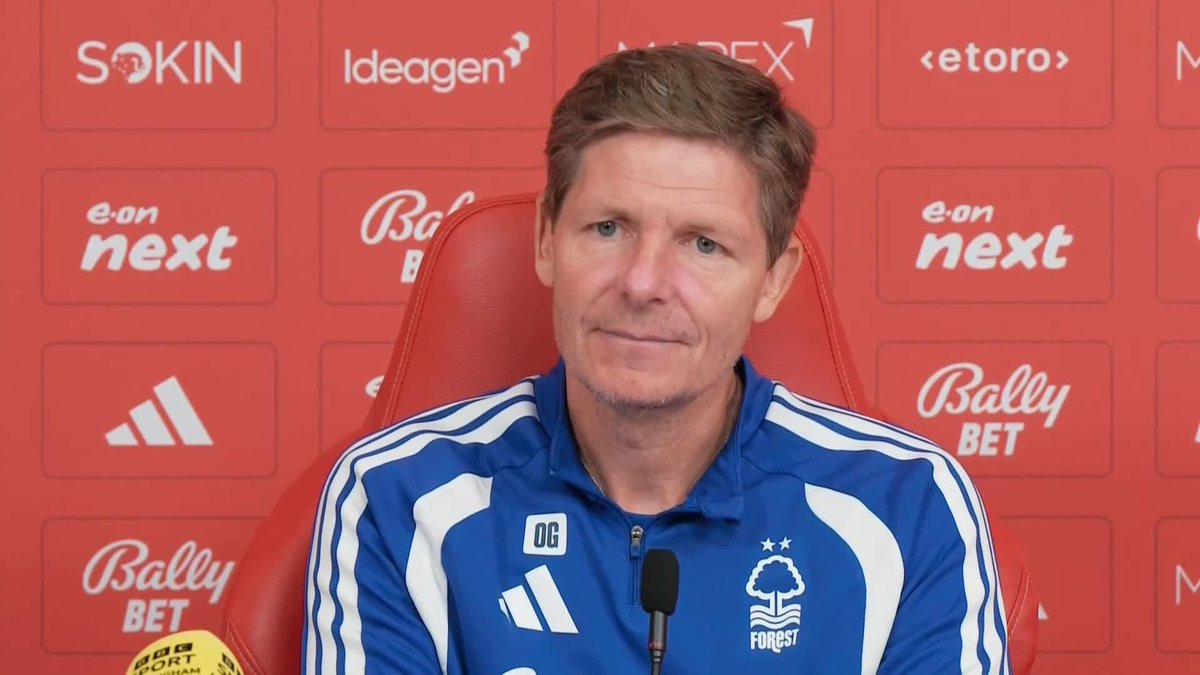 "I am very ready." 🗣️ Oliver Glasner is confident in his Nottingham Forest side as they prepare for the Premier League opener.