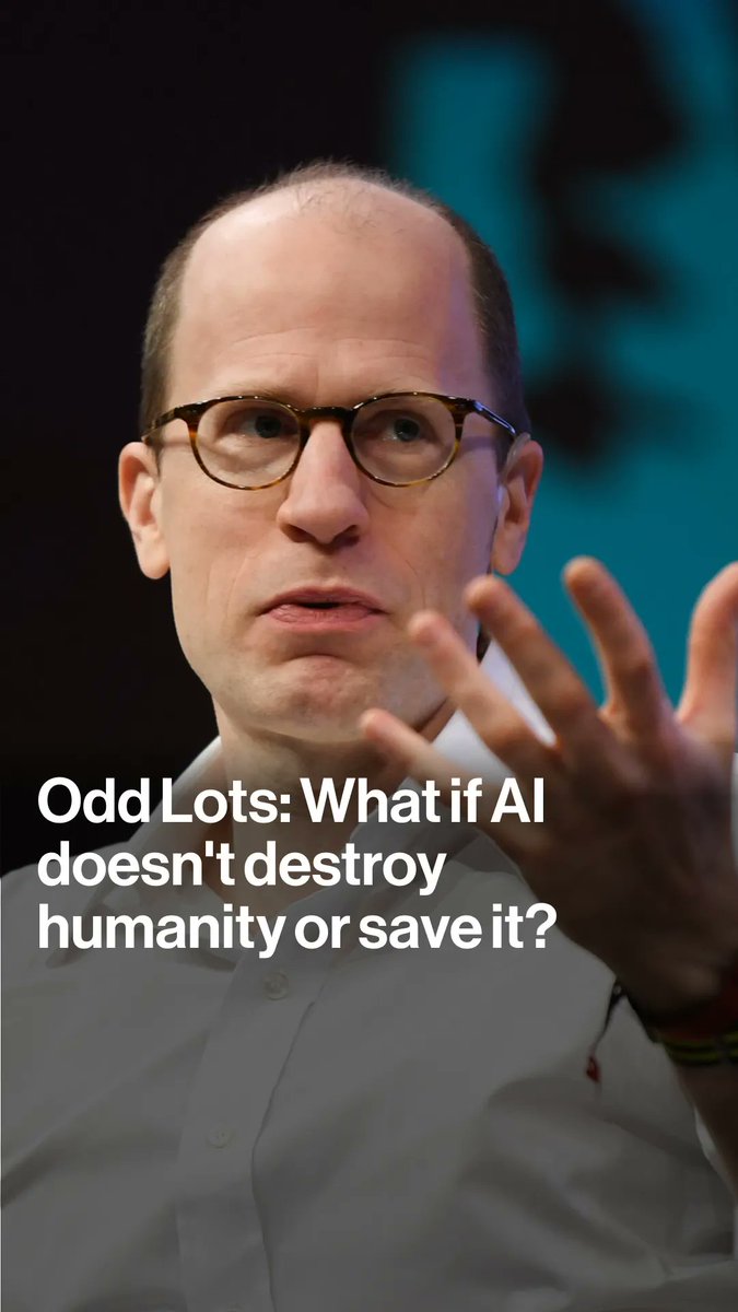 Speaking on Odd Lots with Joe Weisenthal and Tracy Alloway, philosopher Nick Bostrom breaks down why the most likely AI future isn't a simple binary, but a world where what we value today transforms into something entirely unfamiliar. Listen wherever you get your podcasts