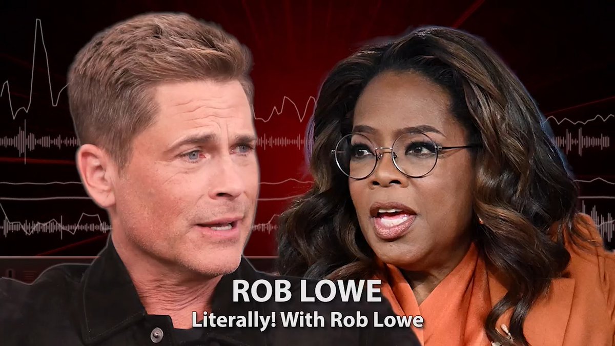 Rob Lowe says he was bullied for being "pretty" while growing up. 🔉: Literally! With Rob Lowe