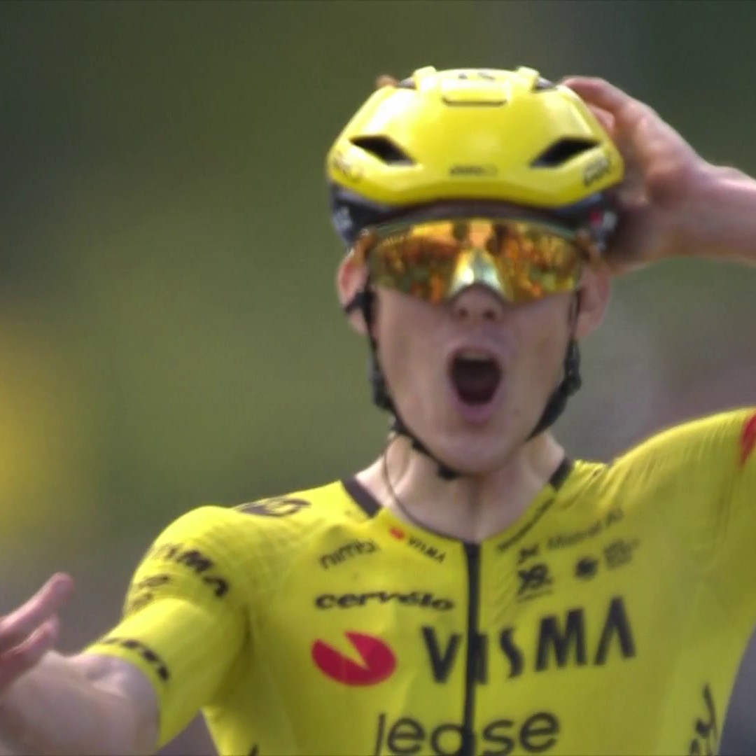 La (très) belle victoire de Louis Barré, qui s'adjuge la 1ère étape du Tour d'Allemagne et s'empare du maillot de leader 👏