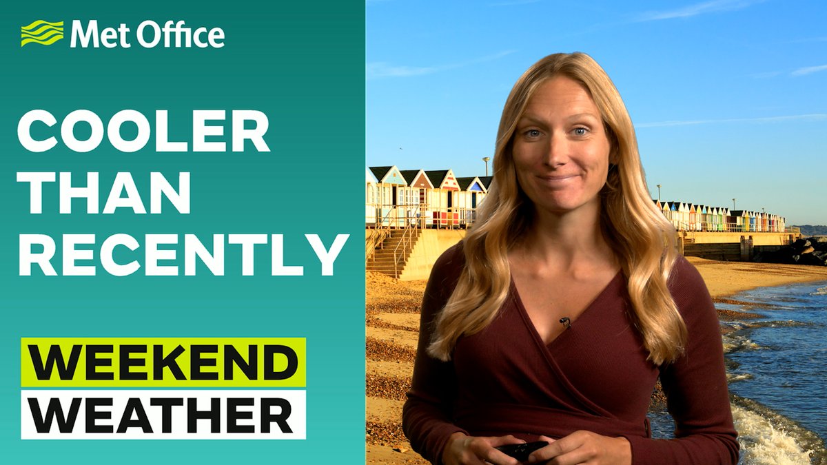 Will it be dry this weekend? 🌦️ The rain will move away to leave a sunny and fairly warm weekend, although it may feel cooler than recently. Watch our latest weekend forecast with Annie ⤵️