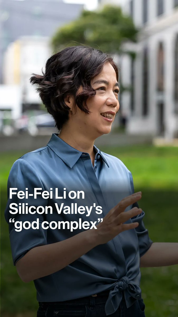 Fei-Fei Li pushes back on Silicon Valley's "god complex" and explains why tech CEOs shouldn't decide the future of AI alone, with Emily Chang on The Circuit