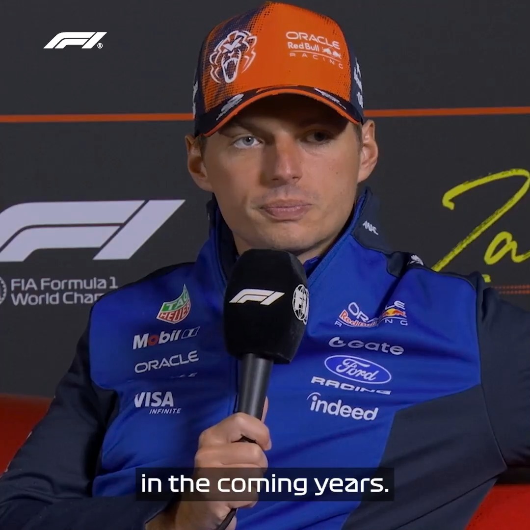 "We have a lot of belief that we can get back to the top in the coming years" Max reveals his reasons for staying at Red Bull #F1 #DutchGP