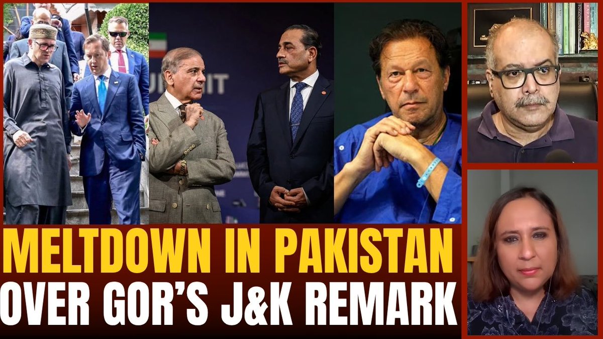 Where @SushantSareen joins the dots between the row over moving Imran Khan from Jail to Hospital, the uprisings in POJK &amp; Pakistan's meltdown over Sergio Gor statement on Kashmir. Must watch in full