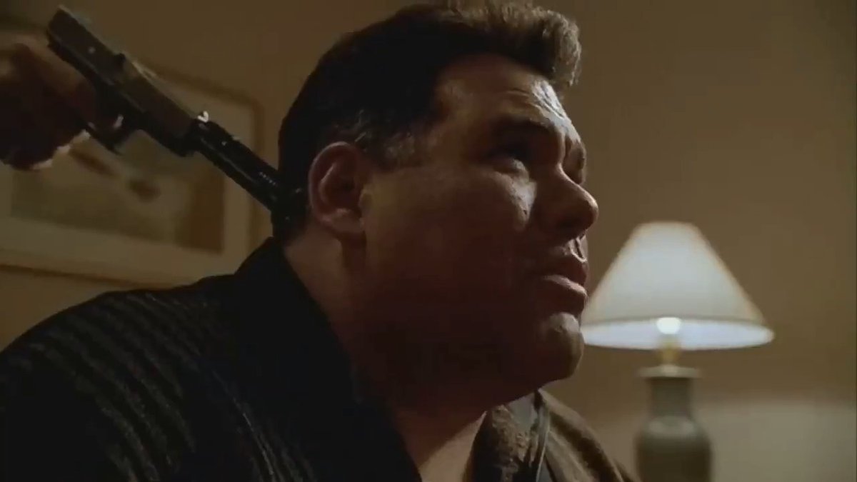 Chris and Sil can't kill Jimmy if he's wearing a wire, so the writers have to communicate to the viewer that he isn't wearing one in this scene in order for the killing to make sense. But the genius of the writing is that they reveal the information in a way that the viewer barely notices. Jimmy is nervous to make a good impression on the Russian girls; he's naturally thinking about his appearance and what they'll think of him, and in that context it makes perfect sense for his character to complain to Chrissie "hey you didn't let me put on anything decent". And that is flawless exposition because it literally disappears into the scene - it flows so completely with the conversation that there's no reason to consider its significance until Sil appears and Chrissie repeats Jimmy's words. Like I've literally watched this scene before more than once, I knew exactly how it ended, and the line "you didn't let me put on anything decent" STILL went over my head just because of how much it makes sense in the context of the conversation they're having. It's masterful.