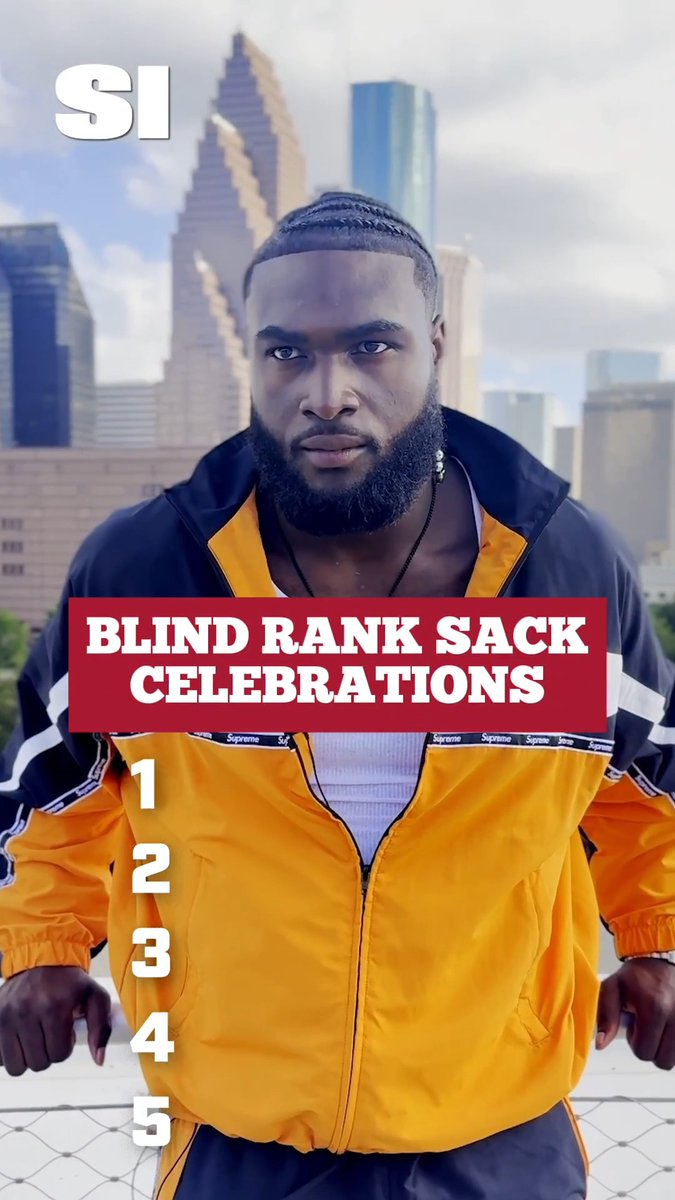 .Houston Texans' Will Anderson Jr. blind ranks sack celebrations 🕺