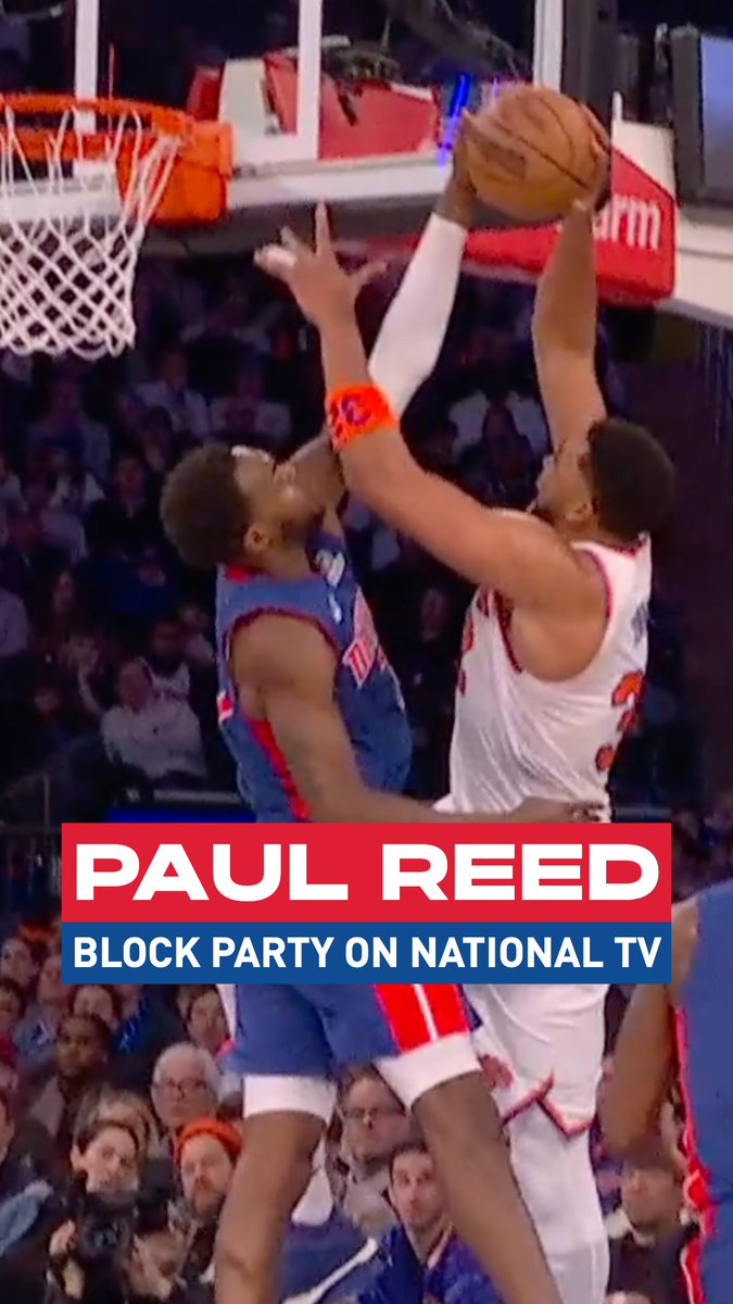 Bball Paul blocked him with the LEFT