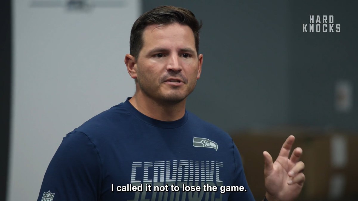 Play without fear, coach without fear. Mike Macdonald with insight about the mental courage it takes to win ✍️ #HardKnocks now streaming on @HBOMax