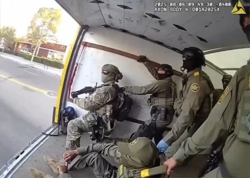 Body cam footage shows ICE agents using racial slurs during immigration operations