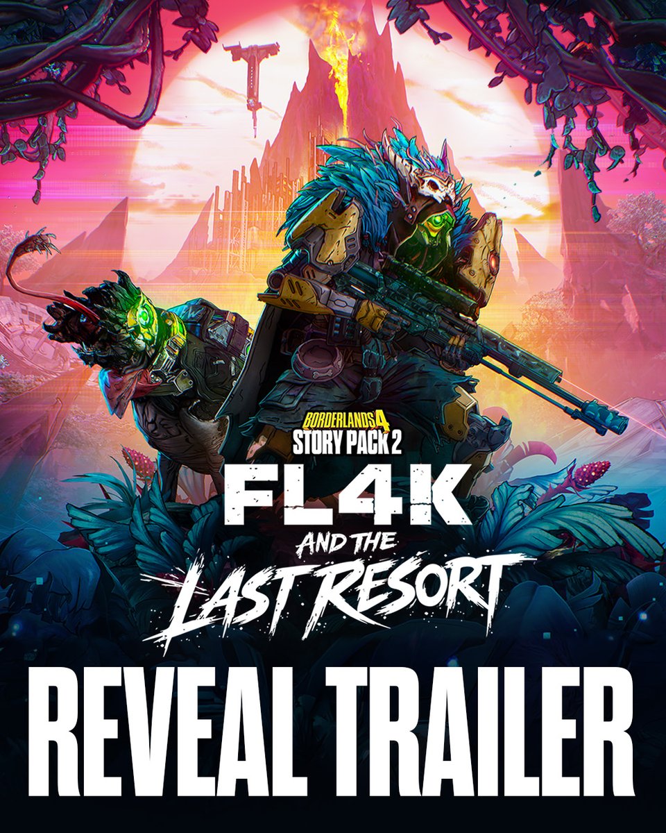 The Tediore Corporation has taken Mr. Chew, the loyal skag of the unequaled beastmaster, FL4K. Now, he’s looking to teach them a brutal lesson about primal nature in Borderlands 4’s Story Pack 2: FL4K and the Last Resort, releasing September 10.
