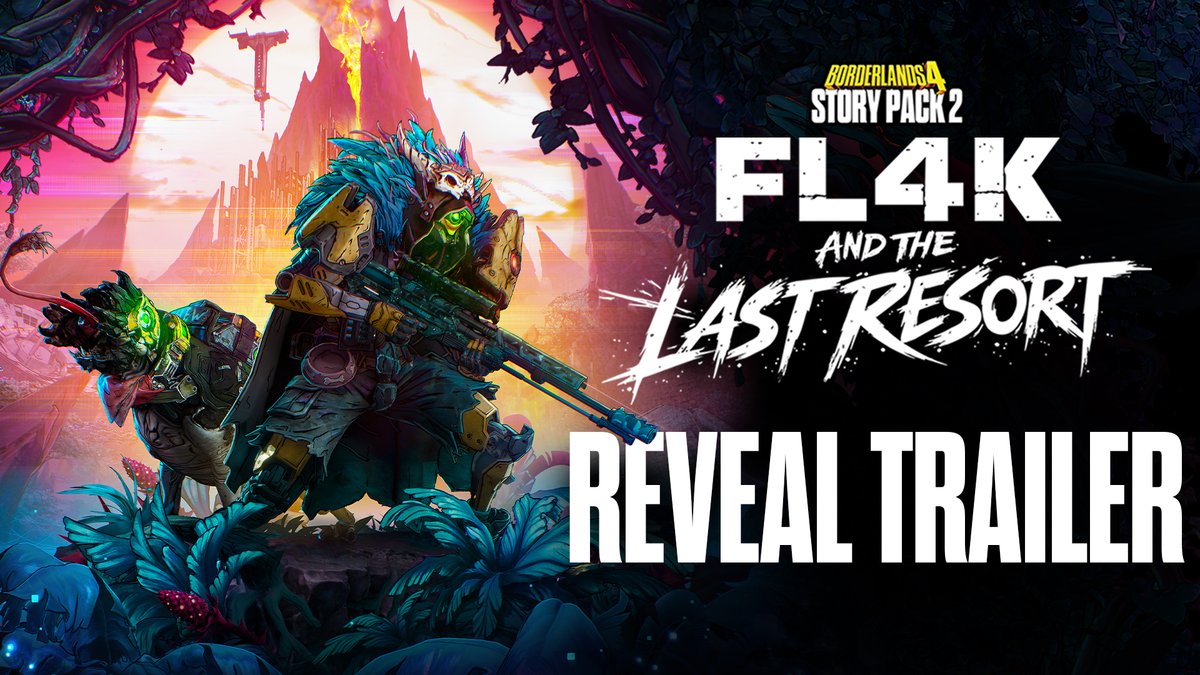 Team up with FL4K to save their loyal skag companion Mr. Chew and teach the Tediore corporation a brutal lesson about primal nature. Watch the official trailer for Story Pack 2: Fl4K and the Last Resort. Coming September 10.