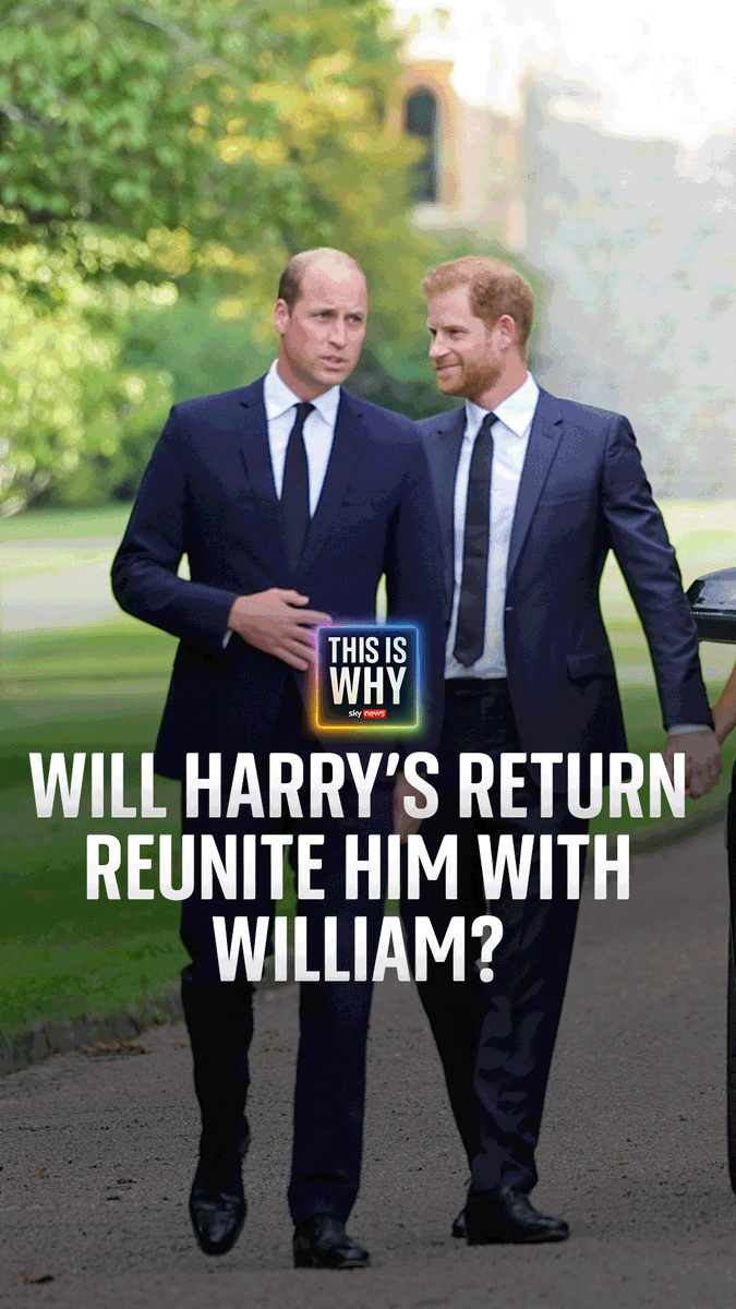Will Harry and Meghan's return to the UK mean William and his brother reunite? On #ThisIsWhy, our royal correspondent @LauraBundock talks to Tom Cheshire about what Harry's future may look like, and whether the move back to Britain is permanent. 🎧 Listen here