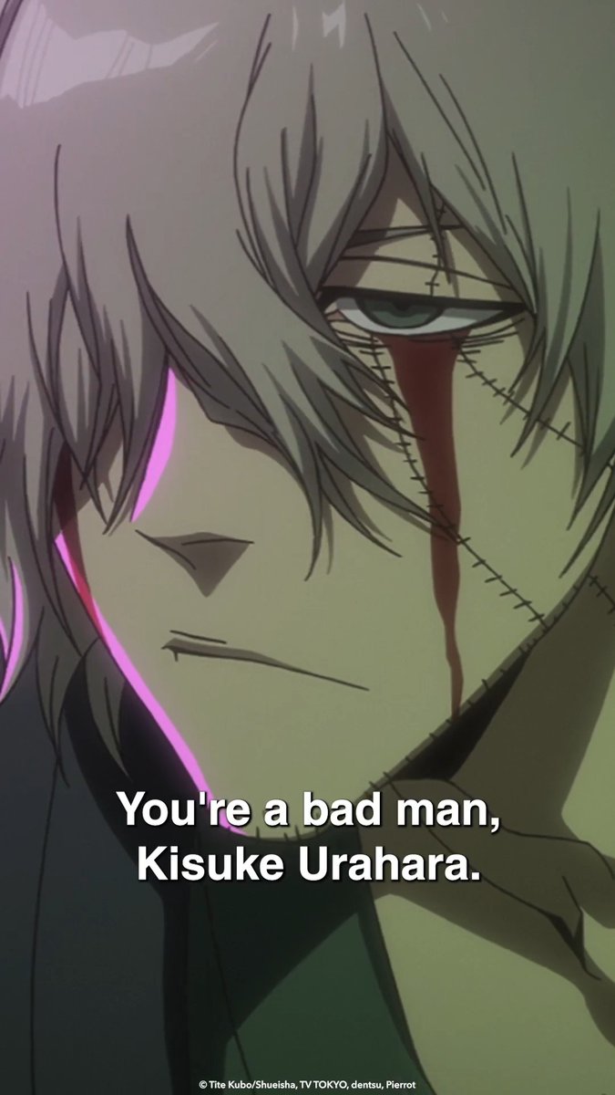 “You're a bad man, Kisuke Urahara.” Anime: BLEACH: Thousand-Year Blood War - The Calamity