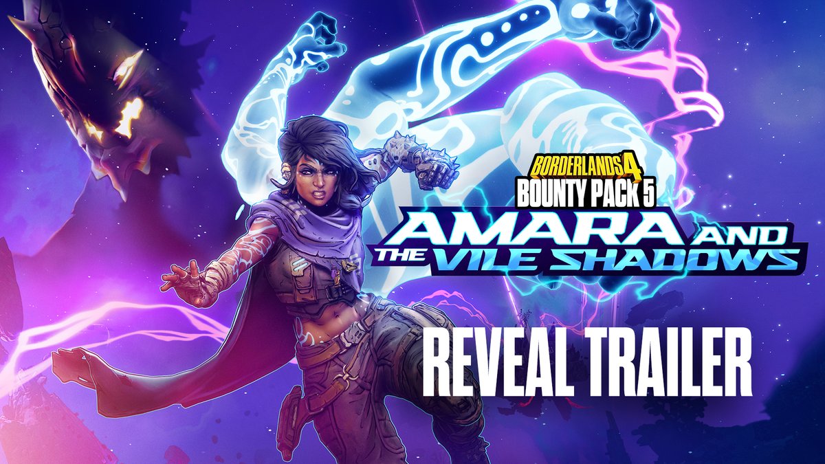 Team up with Amara to track down the Phase disturbances and stop their propagation before they unravel the known universe. Watch the official reveal trailer for Bounty Pack 5: Amara and the Vile Shadows. Coming September 10.