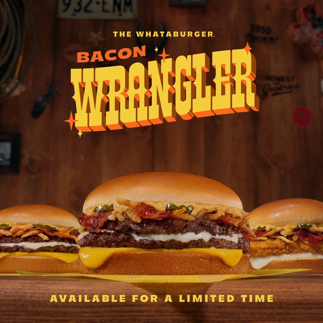 Y’all asked, we delivered. The Bacon Wrangler is back for a limited time... and it brought backup.