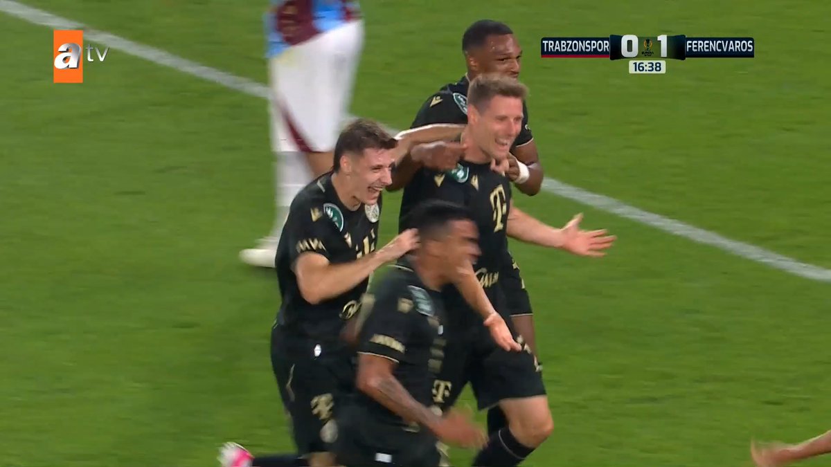 #Trabzonspor: 0 - #Ferençvaroş: 1 Gol: Zachariassen ⚽ (Dk. 17) #AvrupaLigi #TSvFTC