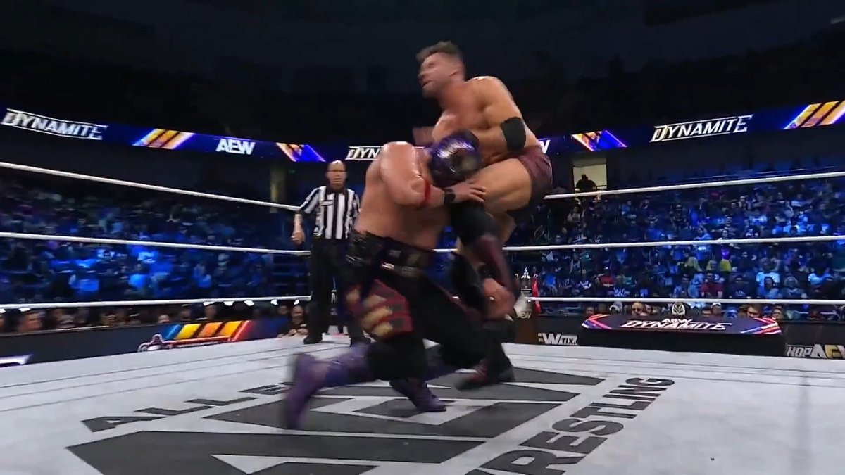Despite wrestling with an injury, Nigel Mcguinness continued his quest to Wembley Stadium when he faced technical wizard Rey Hechicero in a Continental Challenge Cup Quarterfinal Match! Watch the #AEWDynamite replay RIGHT NOW on @HBOMax!