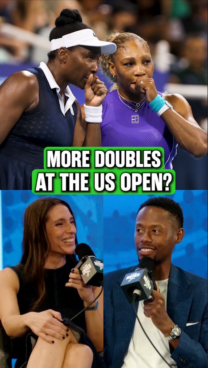 Will we see Serena and Venus back at the US Open? 🤔 The Big T weighs in. Listen or watch on audio platforms and YouTube 🔥
