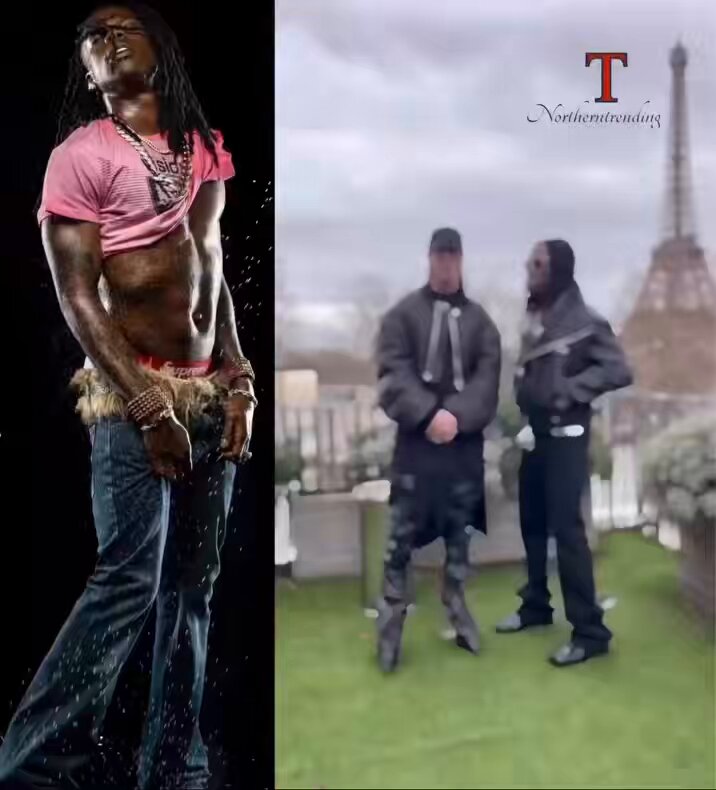 Who are these people Rema and Asake are rolling with? This is scary though…