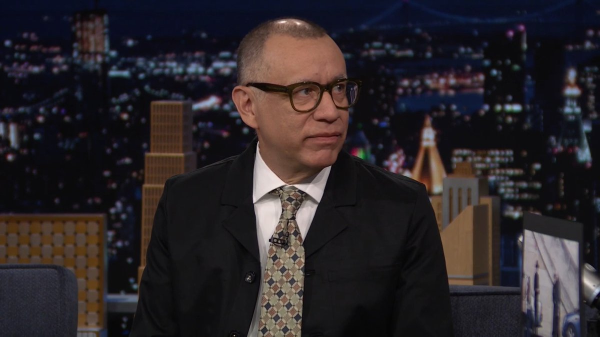 Fred Armisen was impressed with how well he got into character as Uncle Fester after seeing a video of himself taken by paparazzi 🤣 Wednesday Addams #FallonTonight