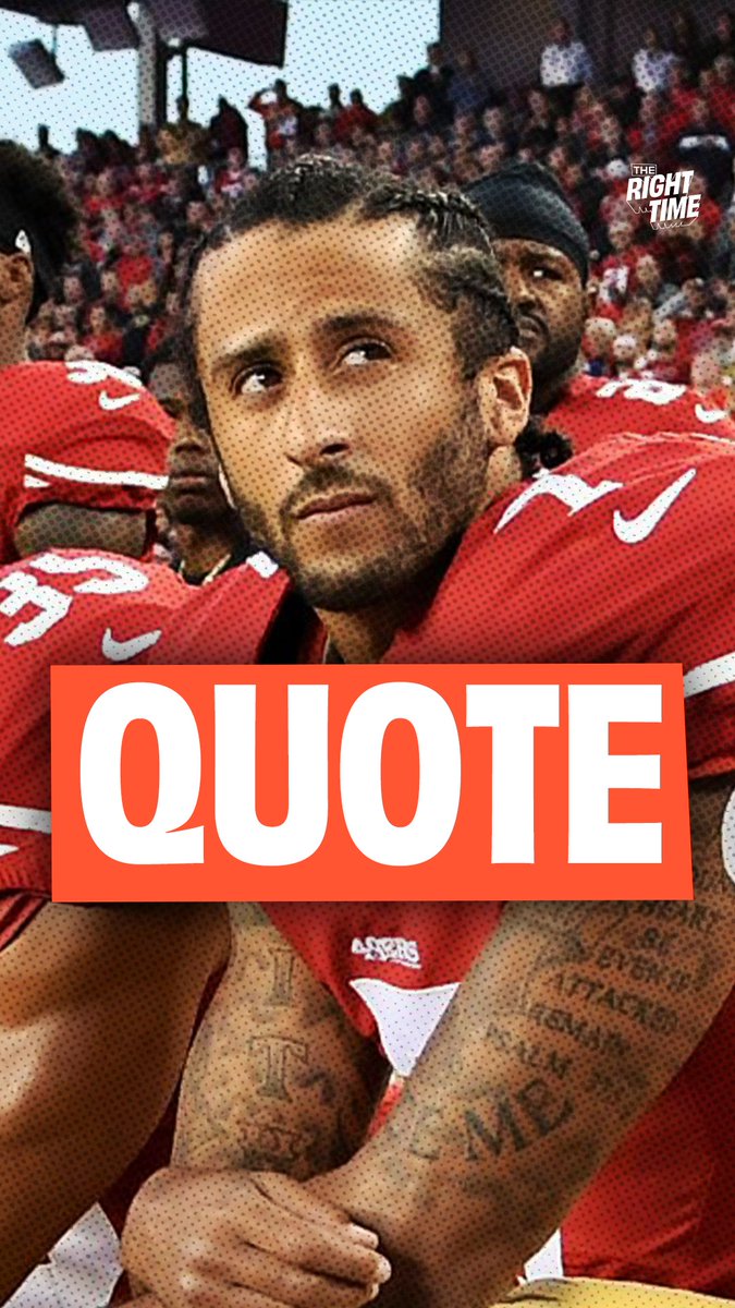 Bomani revisits the quote Colin Kaepernick gave Steve Wyche during his protest "I am not going to stand up to show pride in a flag for a country that oppresses black people and people of color. To me, this is bigger than football and it would be selfish on my part to look the other way. There are bodies in the street and people getting paid leave and getting away with murder."