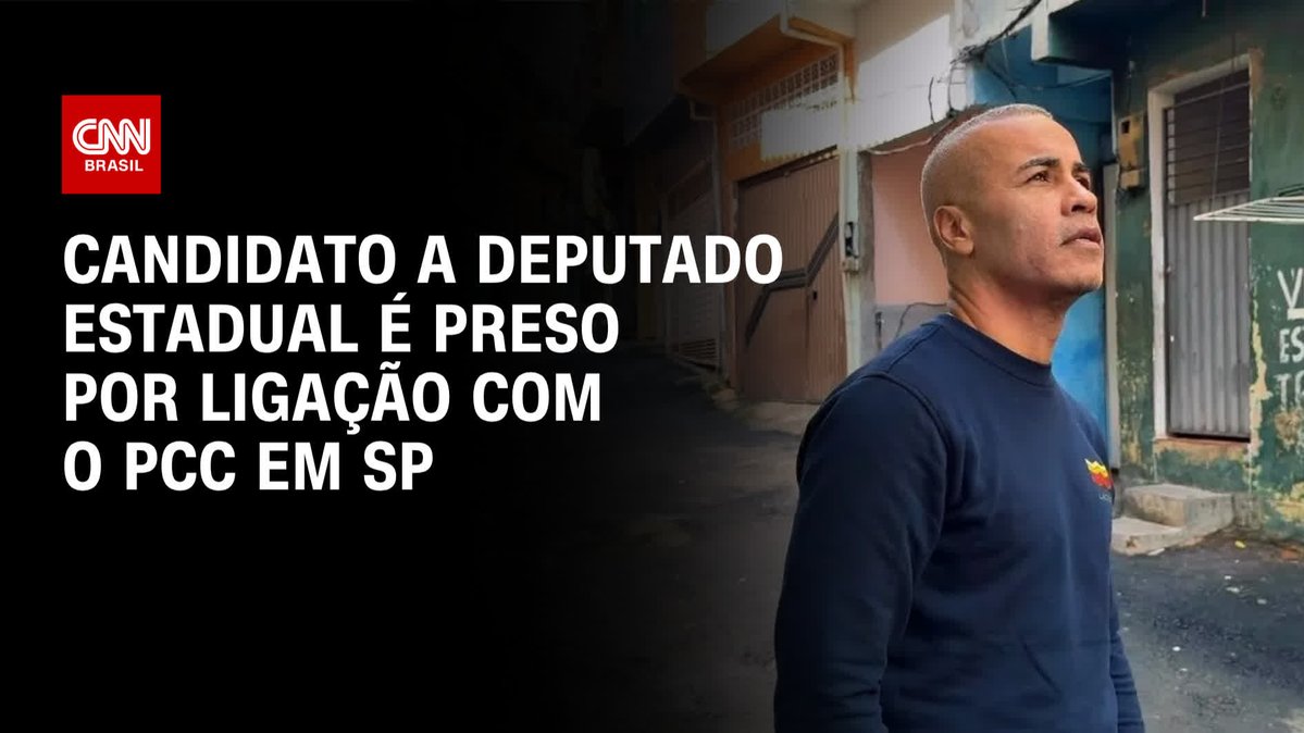 Candidato a deputado estadual é preso por ligação com o PCC em SP; assista #BastidoresCNN