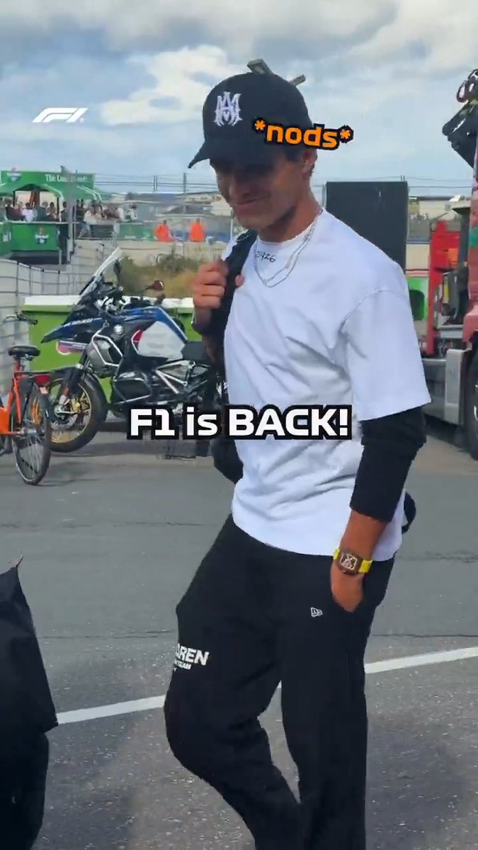It's good to be back 🤩 #F1 #DutchGP