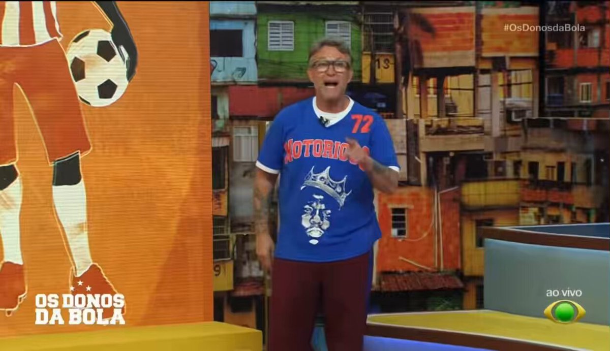 O Craque Neto reagindo ao Desafio Itaú do Roda de Bobo.