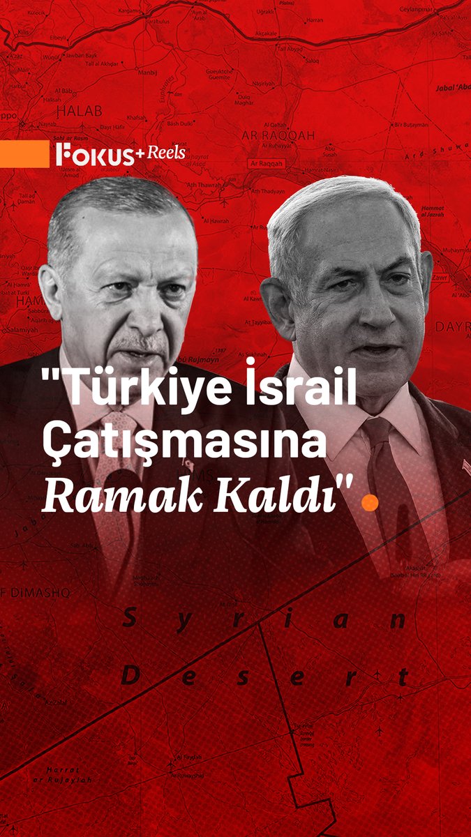 ➕ "İsrail ile Türkiye'nin çatışmasına yalnızca bir adım kalmıştı." ▪️ İsrail Suriye'deki saldırıyı üstlendi, Netanyahu açıkça "Türkiye'ye bir mesaj verdiklerini" söyledi. ▪️ Ebu Zuhur Üssü'ne yönelik saldırı sonrası yapılan resmî açıklamaları; Suriye sahası, Türkiye'nin ulusal güvenlik politikası ve İsrail'in bölgedeki yayılmacılığına sebep olarak gösterdiği histerik tehdit algısı üzerinden inceledik.
