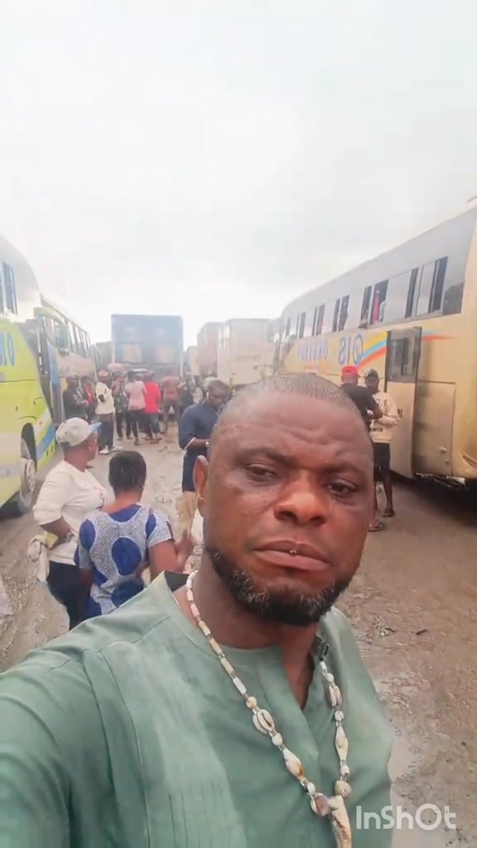 Passengers and drivers continue to lament today over the severe gridlock in Agbor, Edo State, caused by the bad condition of the road.