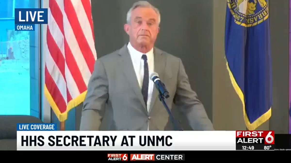 RFK Jr mispronounces "cyclospora" as "cytospora" 3 times in a row
