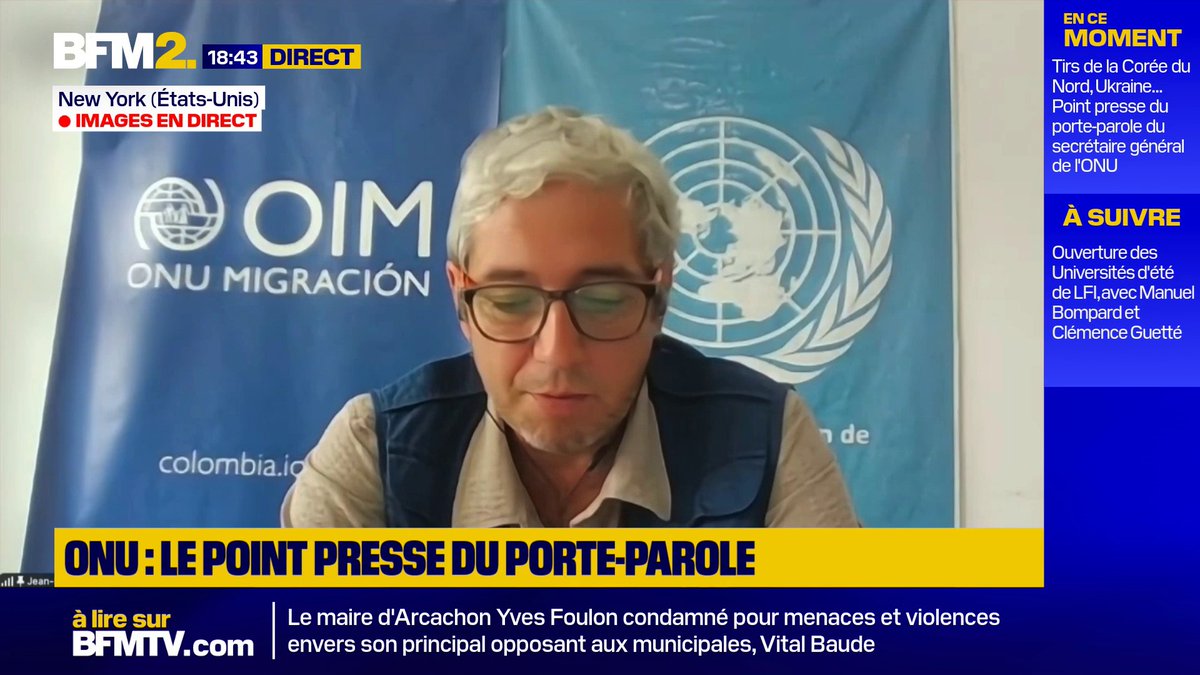 Séisme en Colombie: "282 000 personnes ont été touchées", affirme Jean-Philippe Antolin, spécialiste de la réponse humanitaire à l'Organisation internationale pour les migrations #BFM2