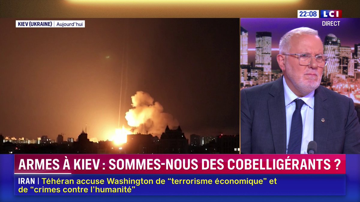 🗣️ "La Russie s’attaque aux fondamentaux de notre démocratie", Melnik face à Darius Rochebin sur LCI