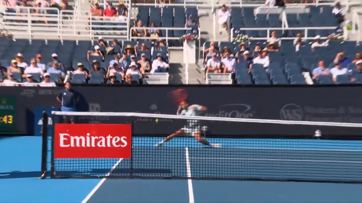 Bend it like Flavio 🍌 Cincinnati Open | #CincyTennis | Flavio Cobolli