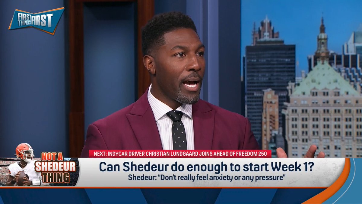 Can Shedeur do enough to start Week 1? Greg Jennings weighs in: “There’s one thing to feel like you are the guy. There’s another thing to just simply be the guy because everyone else knows that you’re the guy… He is not the starting QB and he will not be the starting QB.”