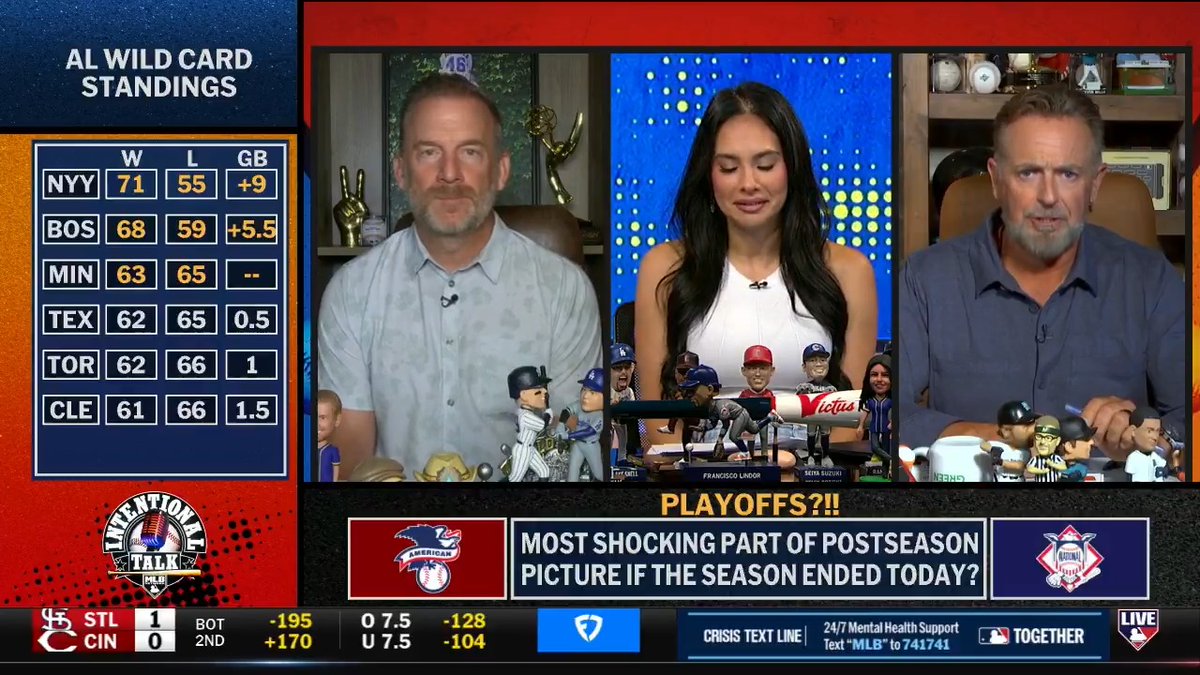 "This ballclub, no one saw this coming." RyanDempster highlights the Twins successfully retooling their way into an AL Wild Card spot if the season ended today! Siera Santos | Kevin Millar
