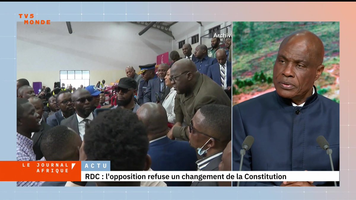 RDC : révision de la Constitution, bras de fer avec l’opposition, dialogue en suspens... Martin Fayulu est le président du parti de l'ECiDé et membre de la Coalition d'opposition C64 contre le changement de la Constitution et le troisième mandat du Président Félix Tshisekedi.